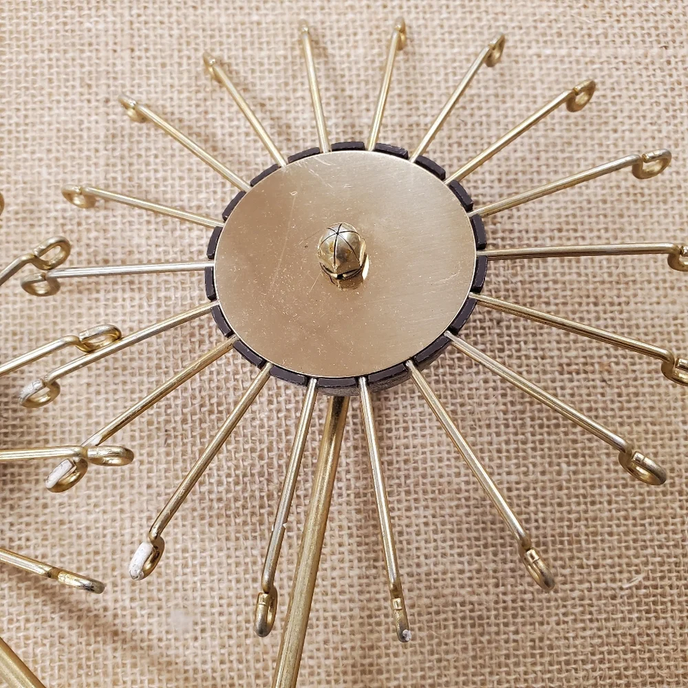 Vintage Swank Wall Mount Rotating Tie Rack Holds 36 Ties